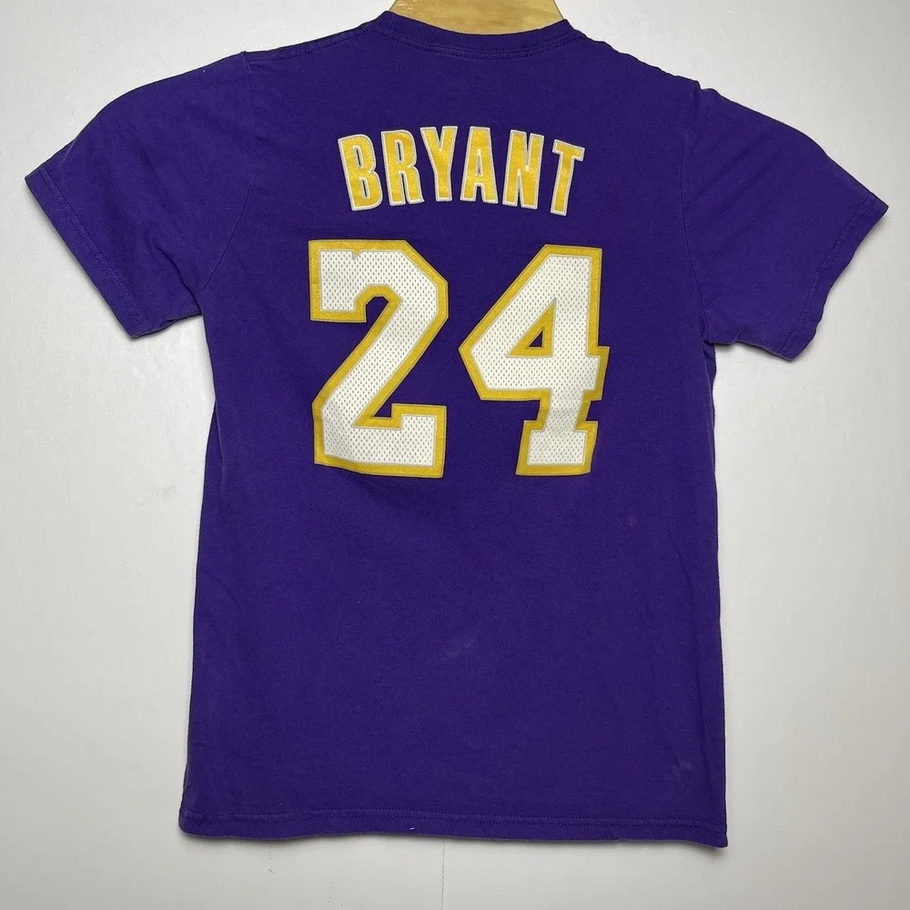 Kobe Bryant Los Angeles Lakers‎ Men's Small Adidas Purple Jersey Shirt NBA